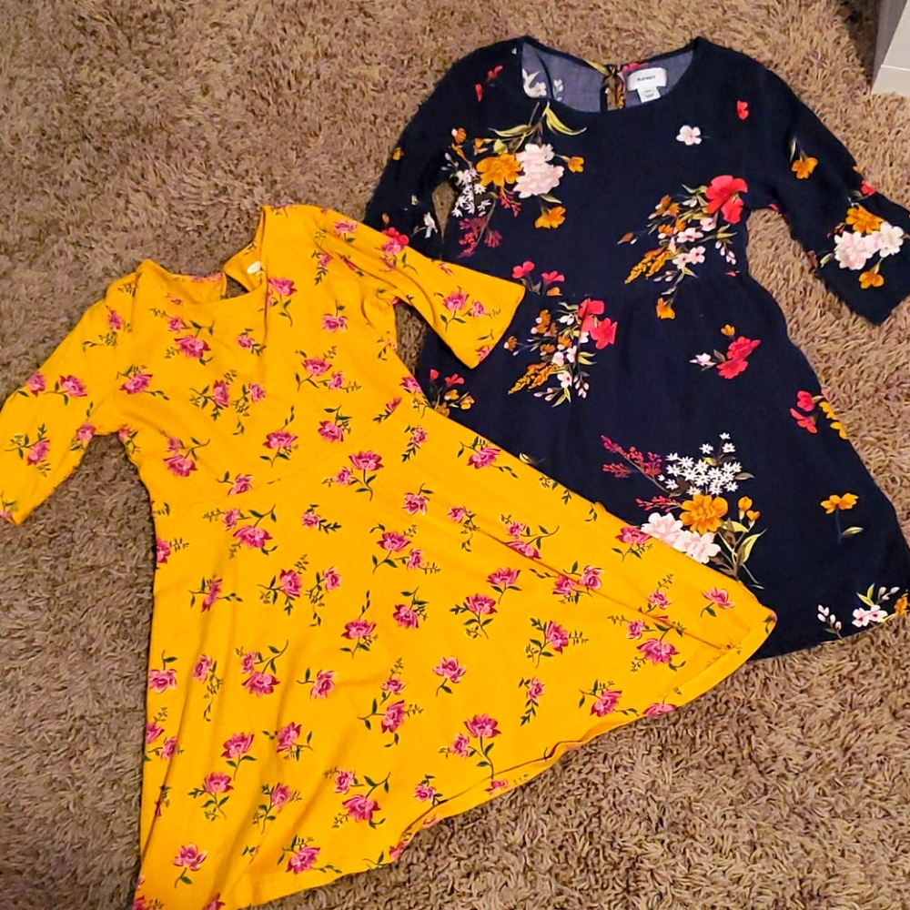 Girls 3/4 length dresses